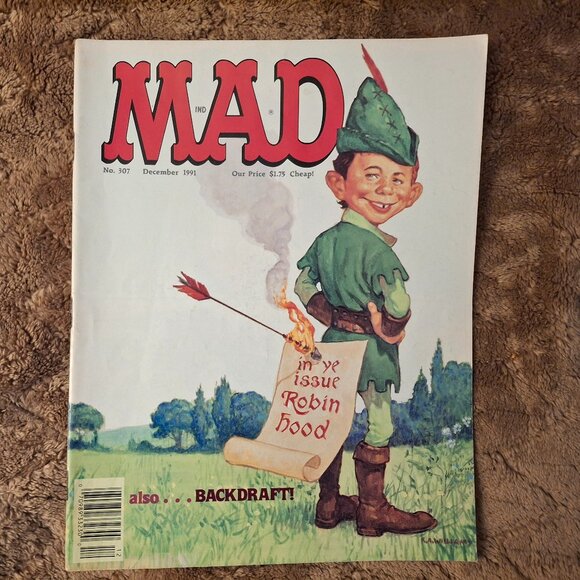 7 Mad Magazines From 1988, 1989, 1990, 1991, 1993 - Picture 8 of 16